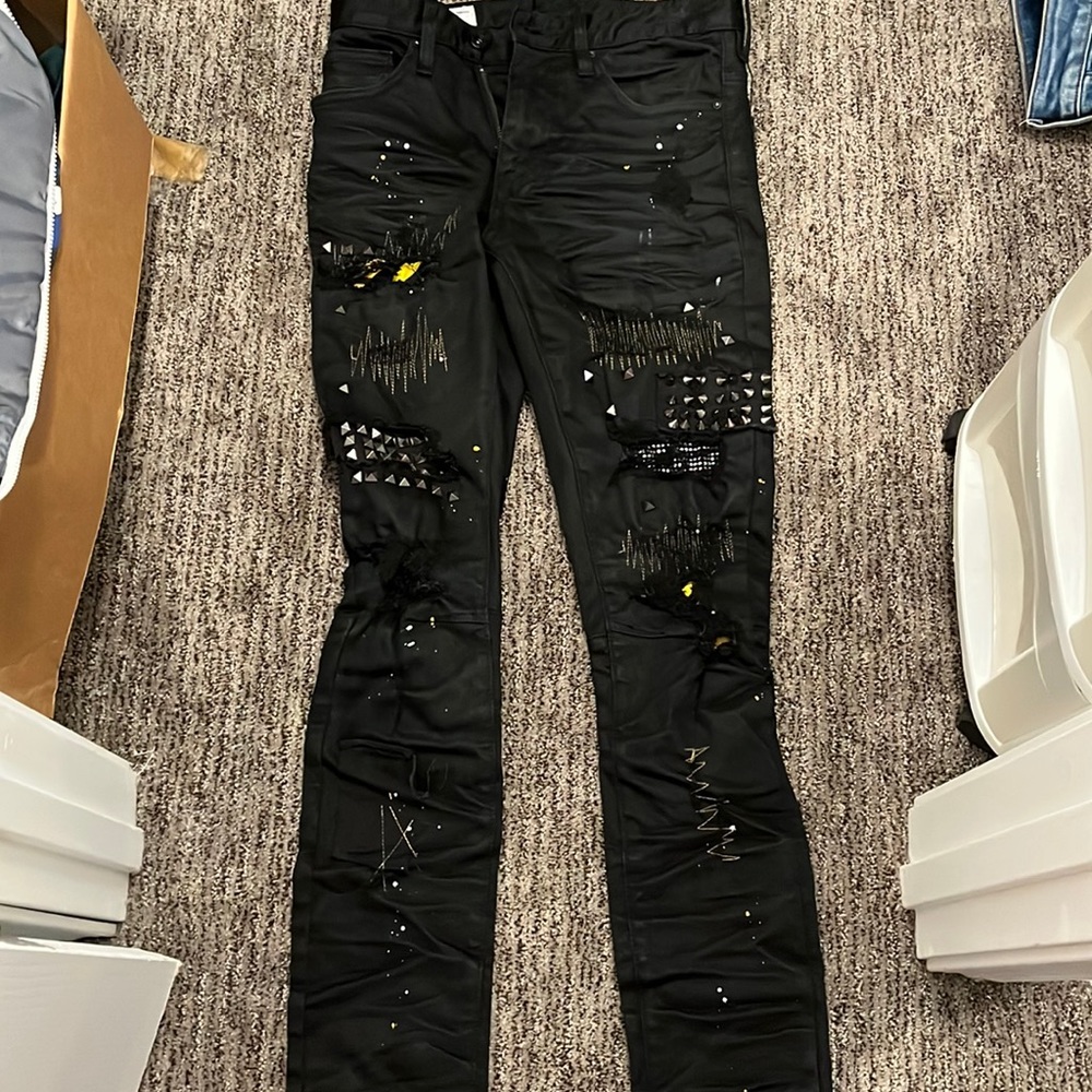 Men’s size 30/32 Smoke Rise jeans (unique)